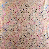 Tela Lamé Glitter Estrellas Dorado - Ribes y Casals