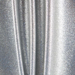 Tela Lamé Glitter Plata - Ribes y Casals