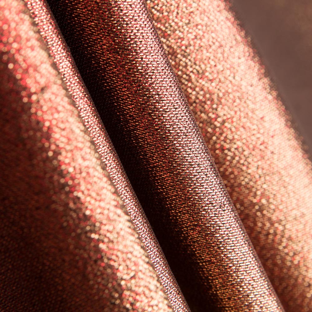 Tela Lamé Tornasol Rojo - Ribes y Casals