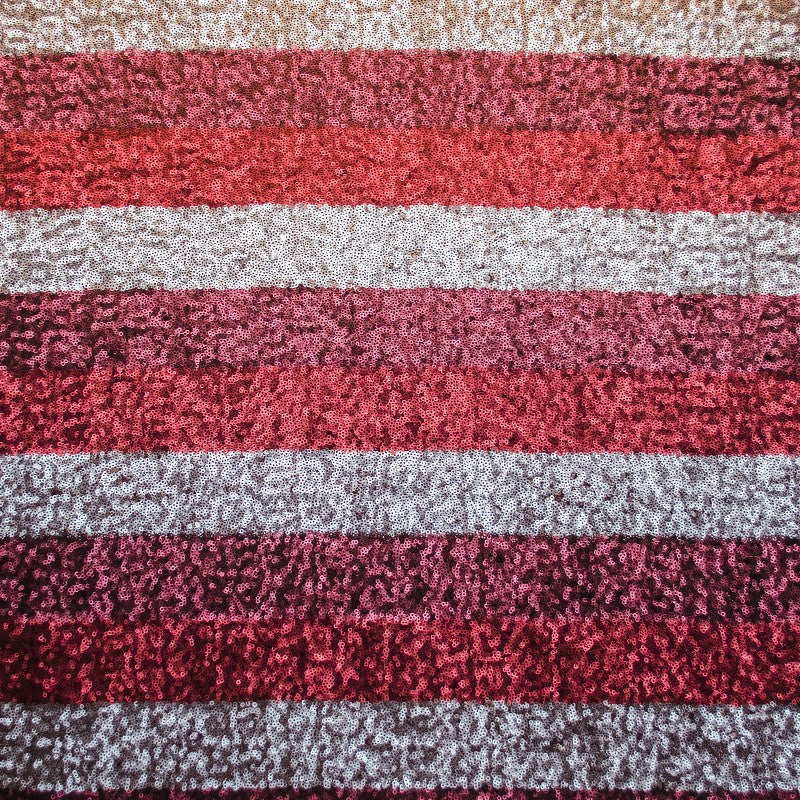 Tela Lentejuela Degradado Rojo - Ribes y Casals