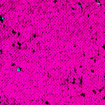 Tela Lentejuela Dos Caras Fucsia-Turquesa - Ribes y Casals