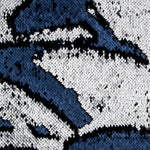 Tela Lentejuela Dos Caras Marino-Plata - Ribes y Casals