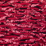 Tela Lentejuela Hojas Roja - Ribes y Casals
