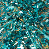 Tela Lentejuela Pluma Aguamarina - Ribes y Casals