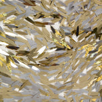 Tela Lentejuela Pluma Oro - Ribes y Casals