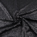 Tela Lentejuela Spandex Negra - Ribes y Casals