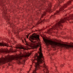 Tela Lentejuela Spandex Roja - Ribes y Casals
