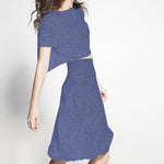 Tela Lino Navy - Ribes y Casals