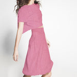 Tela Lino Rosa - Ribes y Casals