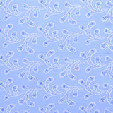 Tela Loneta Cachemir Fondo Azul Cielo - Ribes y Casals