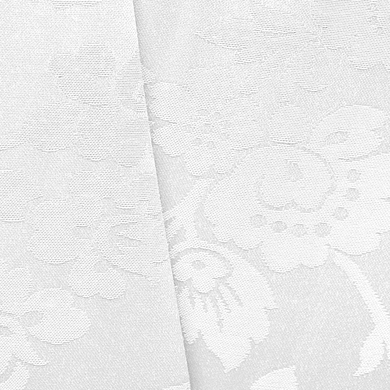 Tela Loneta Jacquard blanco - Ribes y Casals