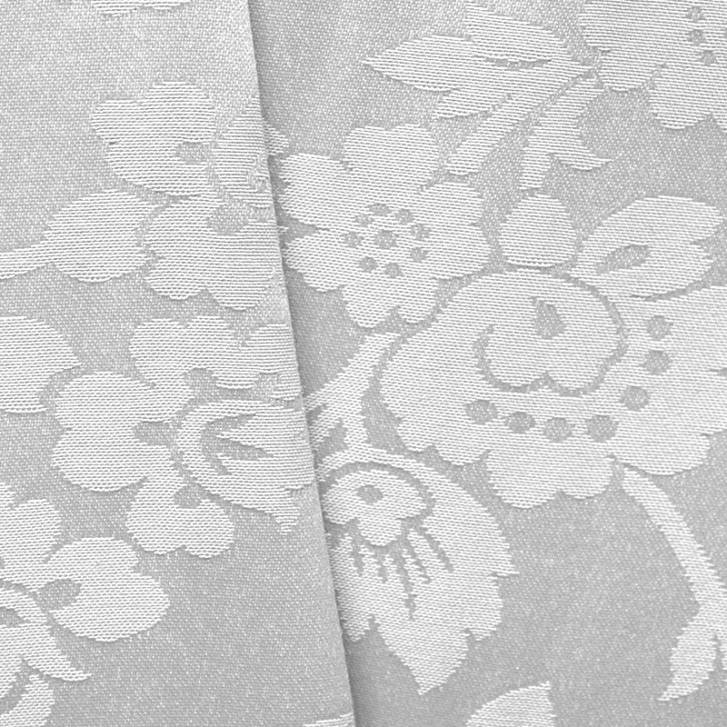 Tela Loneta Jacquard Gris Perla - Ribes y Casals