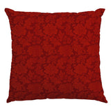 Tela Loneta Jacquard Rojo - Ribes y Casals