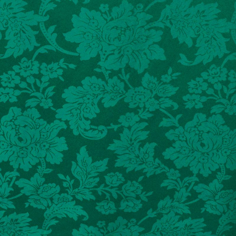 Tela Loneta Jacquard Verde - Ribes y Casals