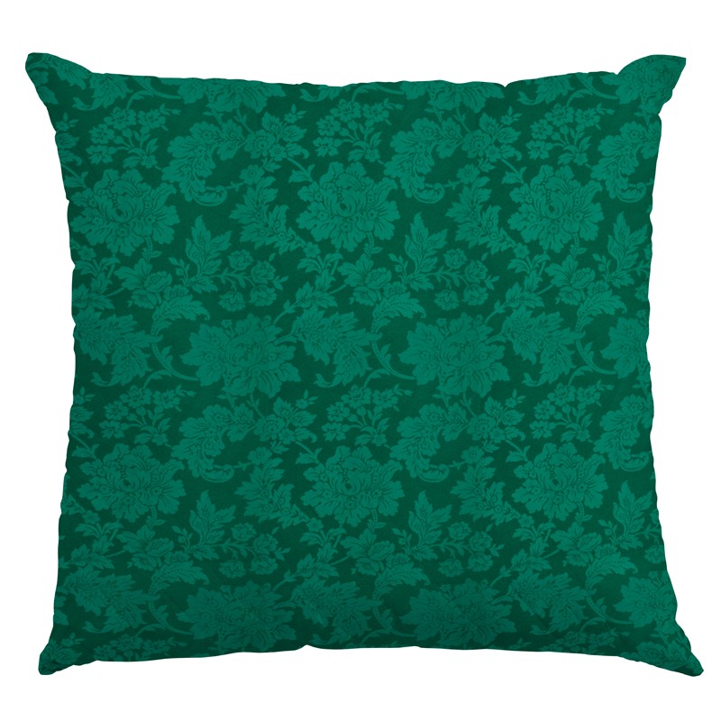 Tela Loneta Jacquard Verde - Ribes y Casals