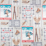 Tela Loneta Navidad Alpes - Ribes y Casals