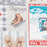 Tela Loneta Navidad Alpes - Ribes y Casals