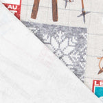 Tela Loneta Navidad Alpes - Ribes y Casals