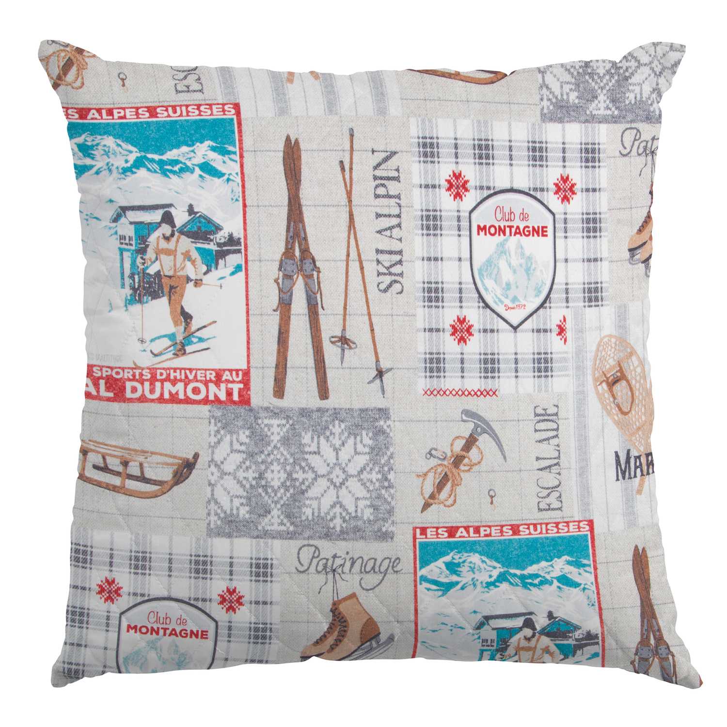 Tela Loneta Navidad Alpes - Ribes y Casals