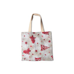 Tela Loneta Navidad Arbol Rojo - Ribes y Casals