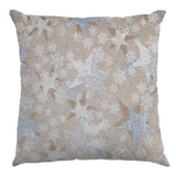 Tela Loneta Navidad Lacado Estrella Plata - Ribes y Casals