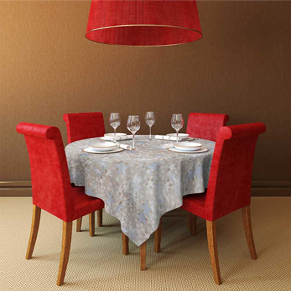 Tela Loneta Navidad Lacado Estrella Plata - Ribes y Casals