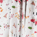 Tela Loneta Navidad Setas - Ribes y Casals