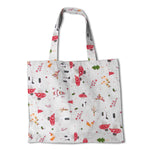 Tela Loneta Navidad Setas - Ribes y Casals