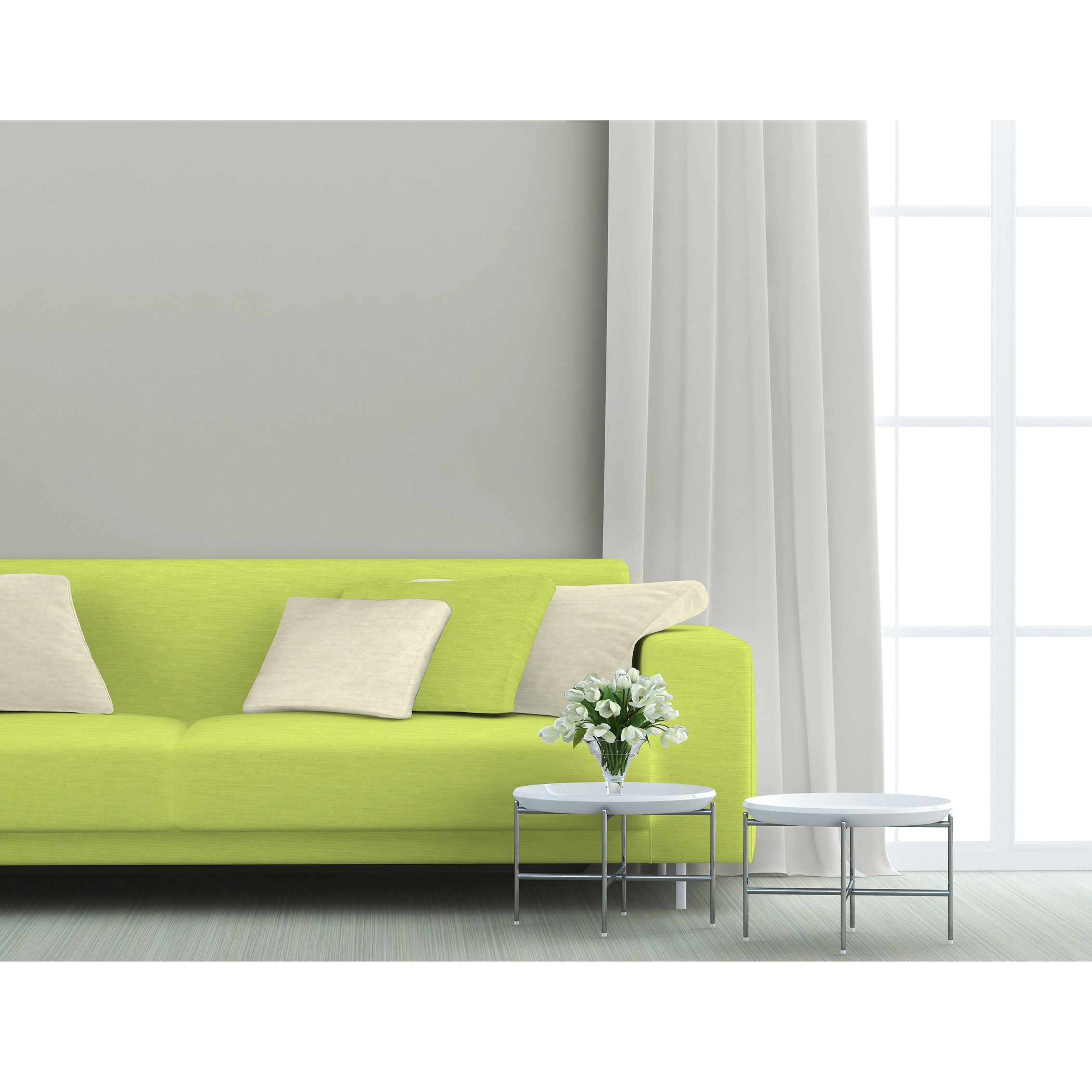 Tela Loneta Verde Pistacho - Ribes y Casals