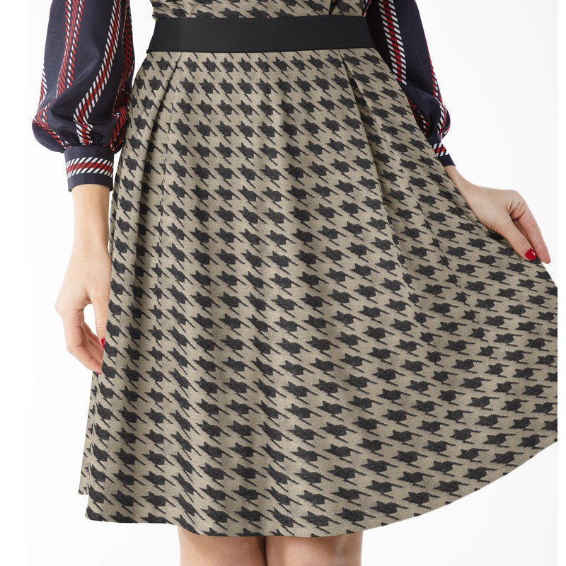 Tela Lurex Pata Gallo Oro - Ribes y Casals