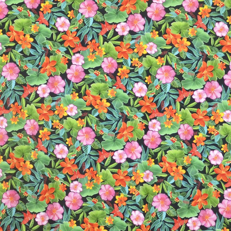 Tela Lycra Estampada Silvestre - Ribes y Casals