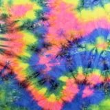 Retal Tela Lycra Estampada Tie Dye Lila 240x150 cm - Ribes y Casals