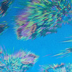 Tela Lycra Holograph Explosión Verde - Ribes y Casals