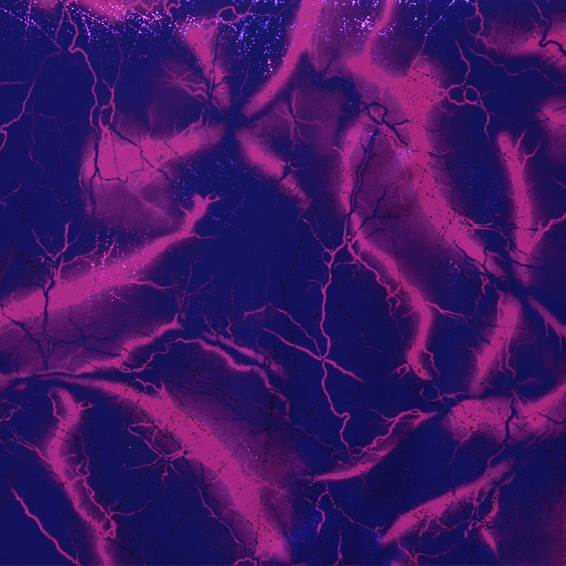 Tela Lycra Holograph Rayos Morada - Ribes y Casals