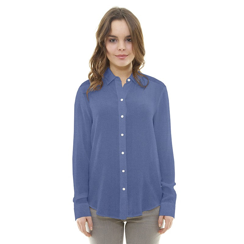 Tela Tencel Azul Denim - Ribes y Casals