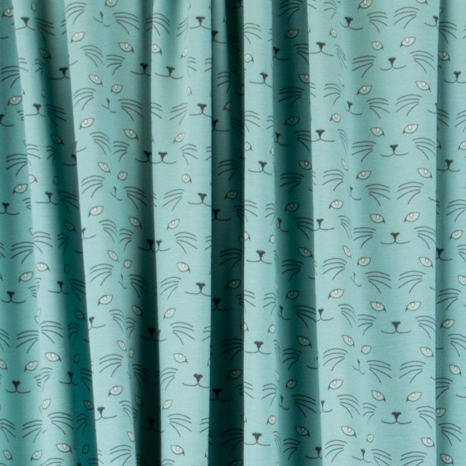 Tela Mágica Cats Verde - Ribes y Casals