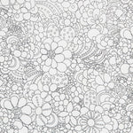 Tela Mágica Flores Blanca - Ribes y Casals