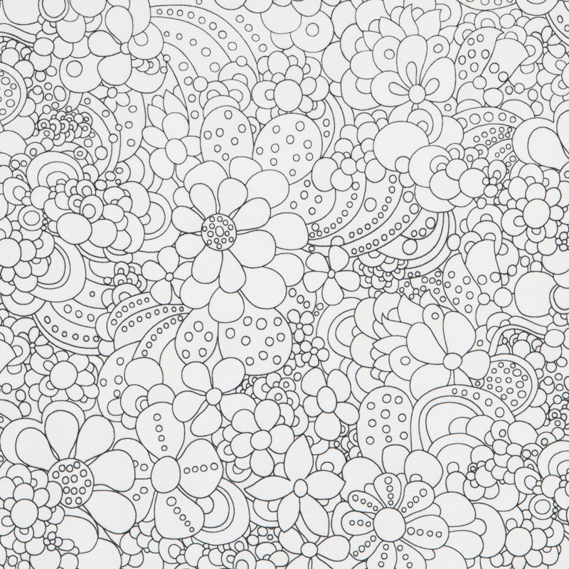 Tela Mágica Flores Blanca - Ribes y Casals