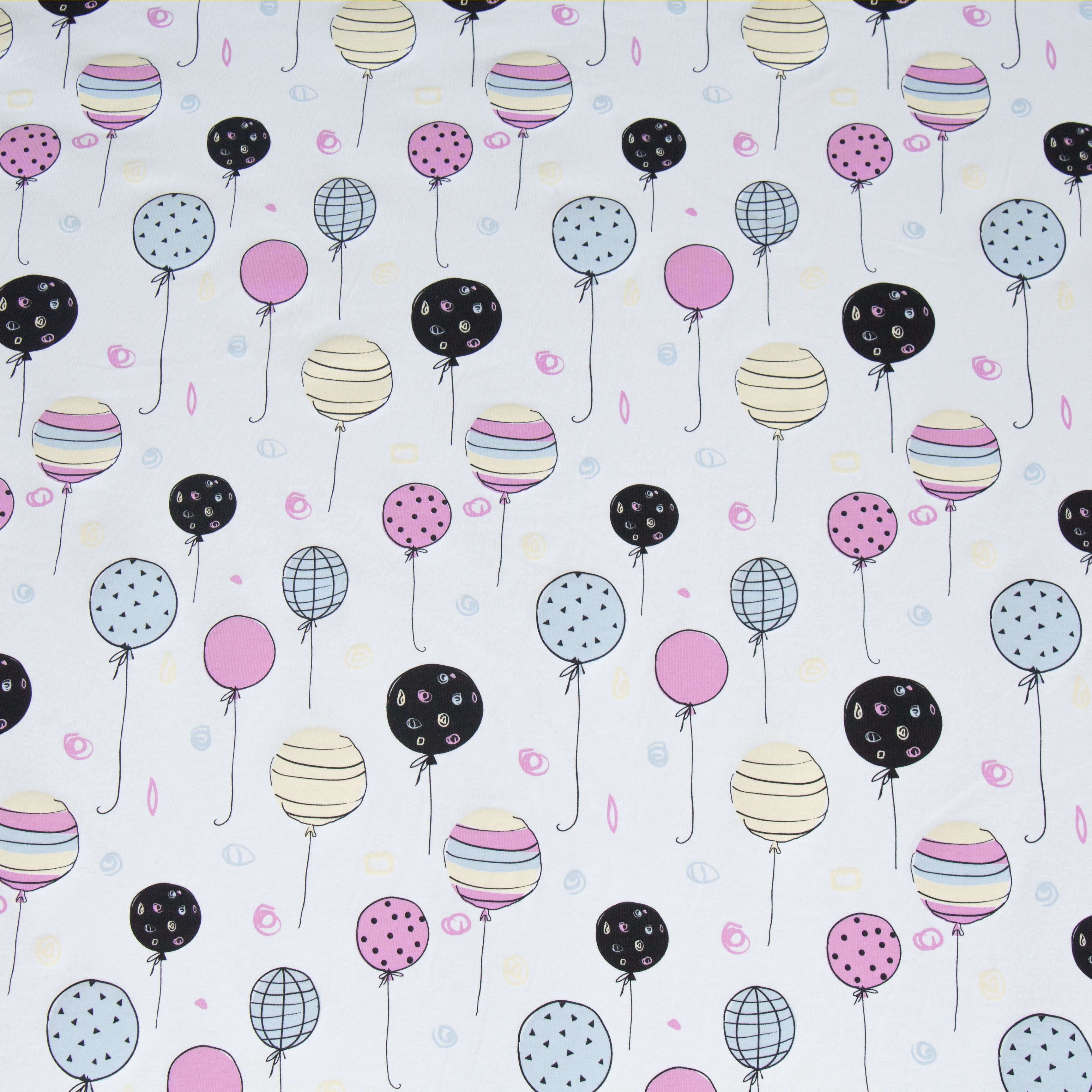 Tela Mágica Globos Cruda - Ribes y Casals