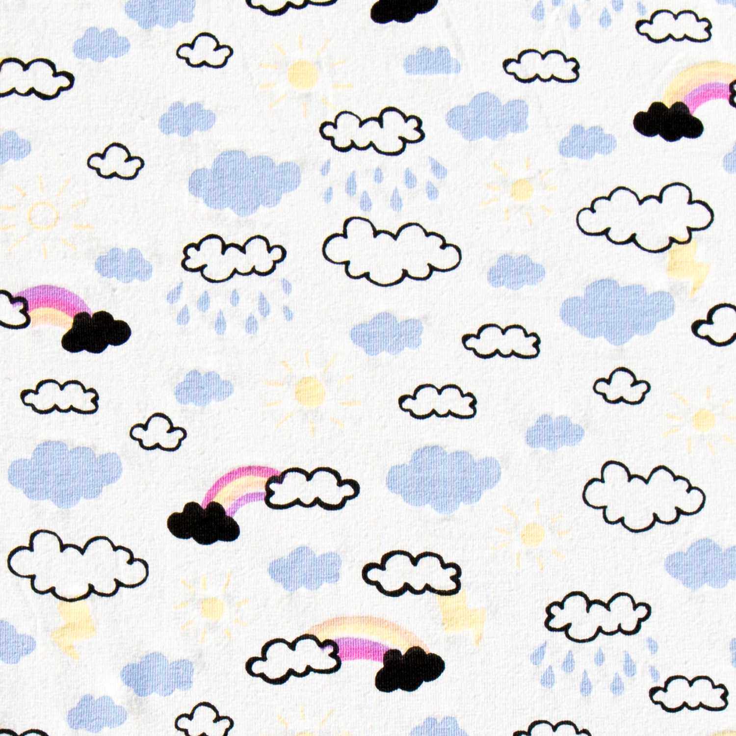 Tela Mágica Nubes Blanca - Ribes y Casals