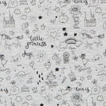 Tela Mágica Princess Gris - Ribes y Casals