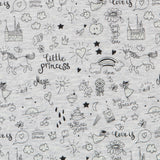 Tela Mágica Princess Gris - Ribes y Casals