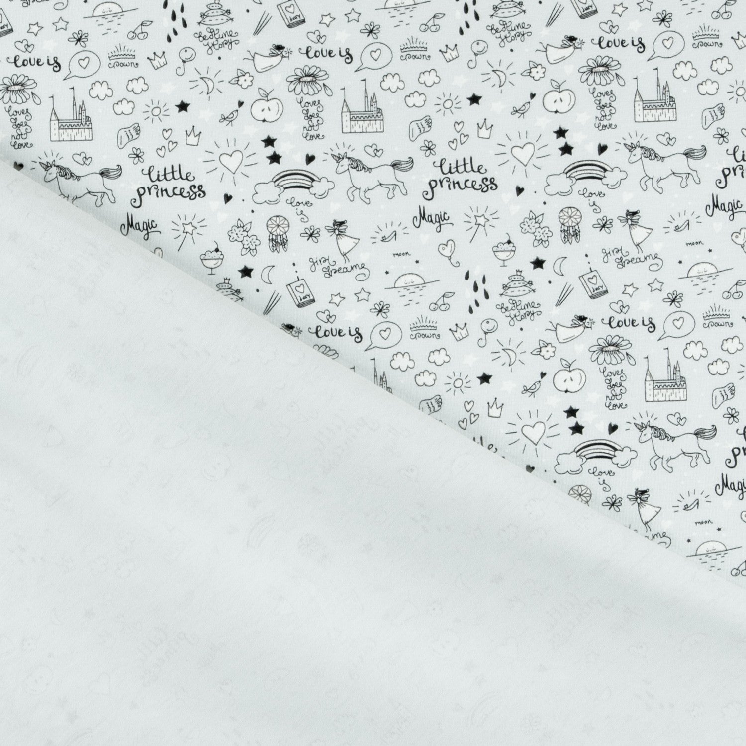 Tela Mágica Princess Gris - Ribes y Casals