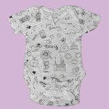 Tela Mágica Princess Gris - Ribes y Casals