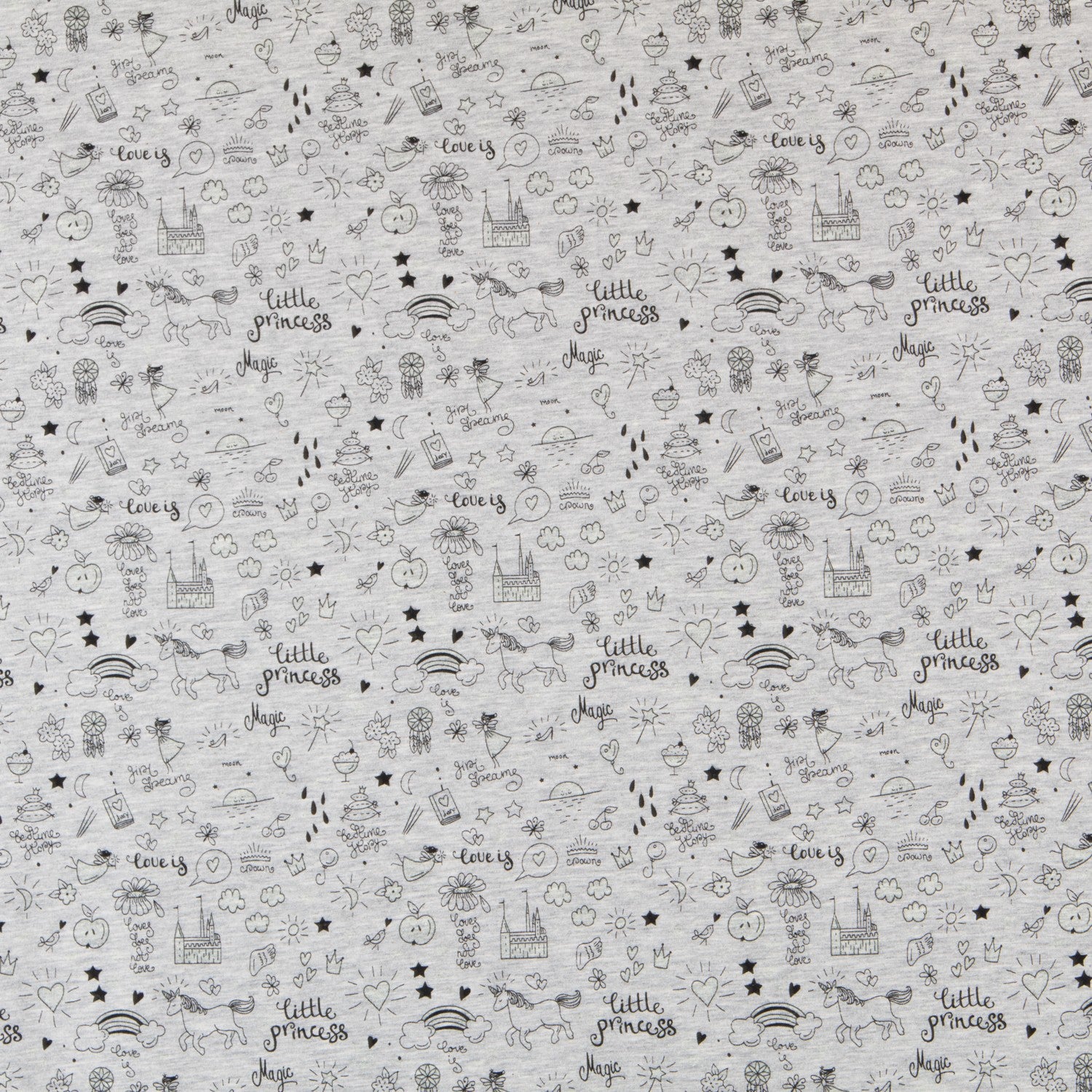 Tela Mágica Princess Gris - Ribes y Casals