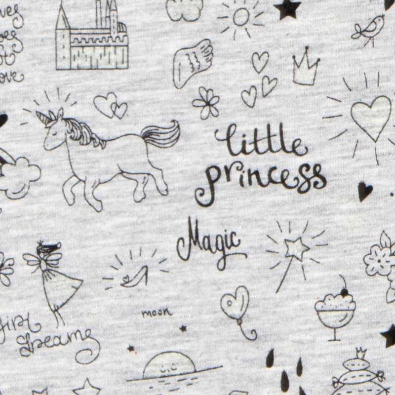 Tela Mágica Princess Gris - Ribes y Casals