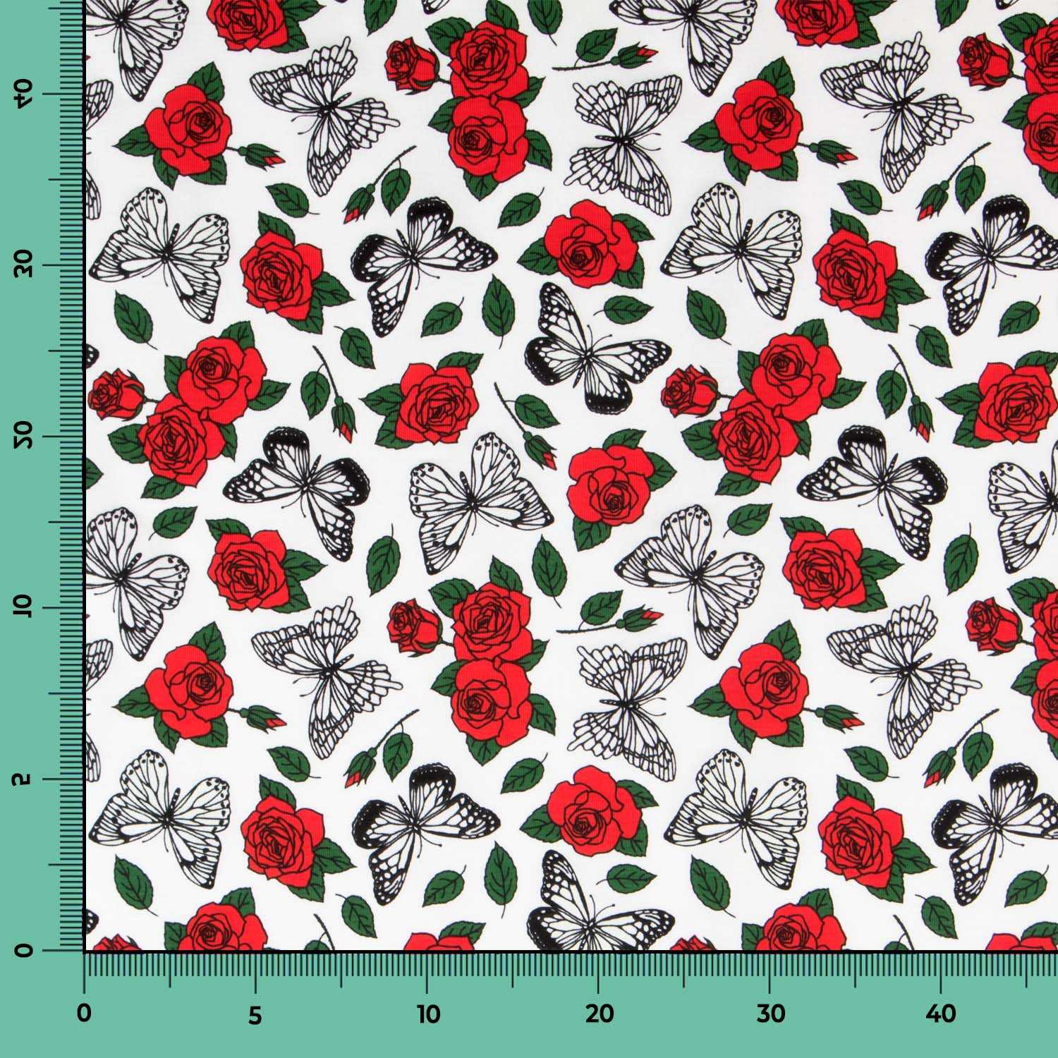 Tela Mágica Rosas Roja - Ribes y Casals