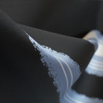 Tela Mikado Jacquard Azul - Ribes y Casals