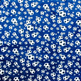 Tela Minky Balones Azulón - Ribes y Casals