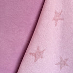 Tela Minky Elástica Estampada Rosa - Ribes y Casals